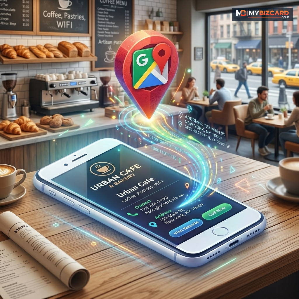 Google Maps Import Mockup